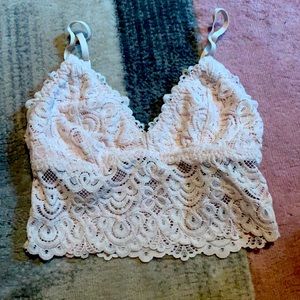 Cute light pink bralette